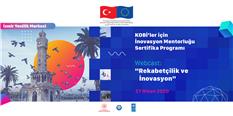 UNDP İzmir Yenilik Merkezi Mentorluk Eğitimlerimiz tamamlandı
